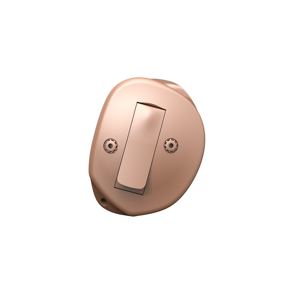 Bernafon Alpha ITE half shell hearing aid — example model